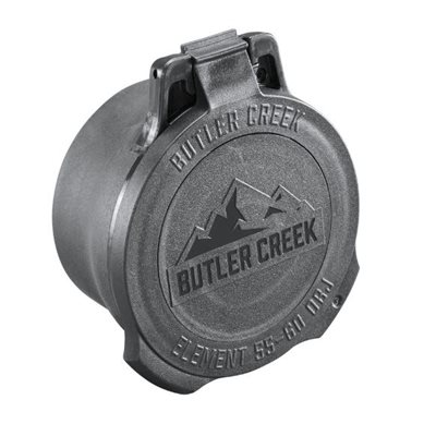 Element Scope Cap Objective 55-60mm Black , Clam