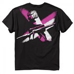 CROSS AND GUN WOMENS BLACK *