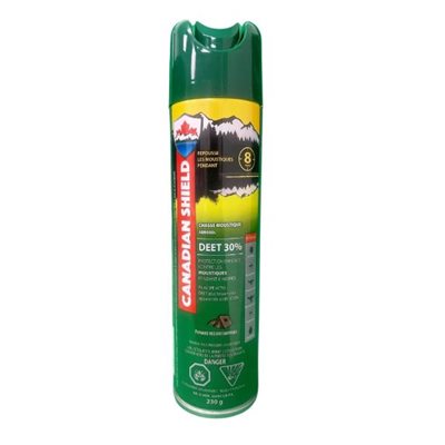 Canadian Shield Insect Repellent-230G 30% DEET Aerosol
