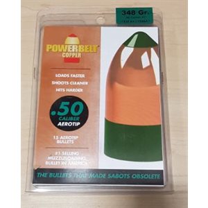 PowerBeltä Bullets – 15 pk .50 Cal. 348 gr. Copper,