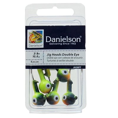 Danielson JH14FT Jighead 1 / 4oz Firetiger