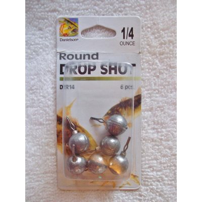 SINKER DROP SHOT 1 / 4 oz