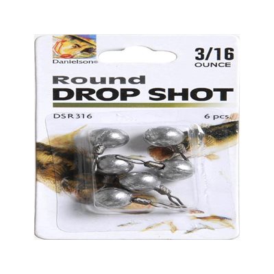 SINKER DROP SHOT 3 / 16 oz