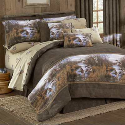 DUCK APPROACH COMFORTER SET KING