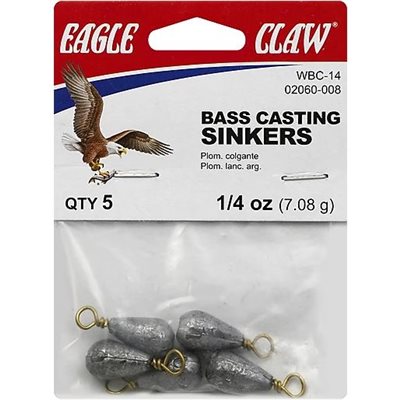 EAGLE CLAW 02060-008 BASS CAST 1 / 4 oz