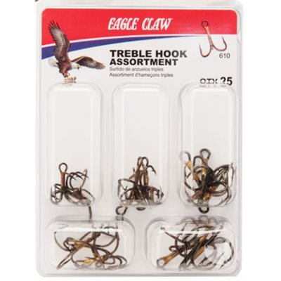EAGLE CLAW 610H TREBLE HOOK