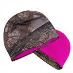 Muddy Water Camo Reversible Beanie, Pink / Camo