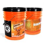 50 LB BUCKET 5 GAL PUMPKIN MINERAL ROCK