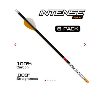 KI INTENSE MX 6PK ARROWS 500