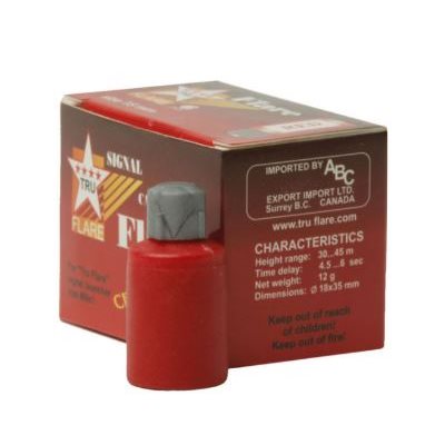 RED FLARES, 6 PER BOX