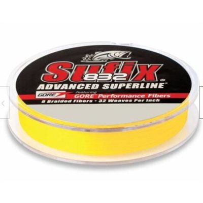832 Braid 20 lb Hi-Vis Yellow