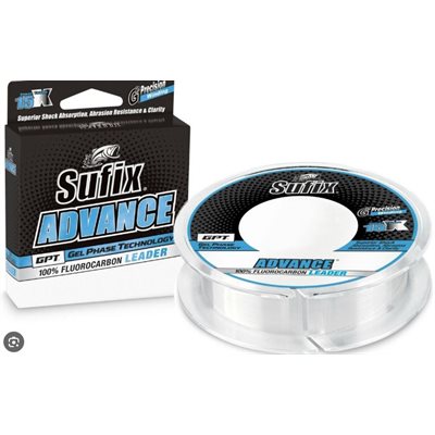 Adv Fluoro Leader 6 lb Clear