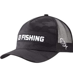 """G Money"" Trucker Hat (Black w / White Logo - Snapback - M