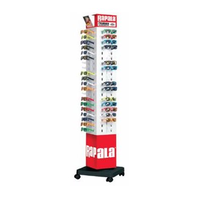 Rapala 6' 80pc Sunglass Display - Incl. 80 Rapala Sunglasses