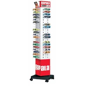 Rapala 6' 80pc Sunglass Display - Incl. 80 Rapala Sunglasses