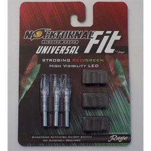 Nockturnal FIT Universal Size Strobing Red & Green Lighted N