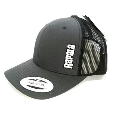 Vertical Hat - Charcoal Grey / Black Mesh
