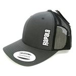 Vertical Hat - Charcoal Grey / Black Mesh