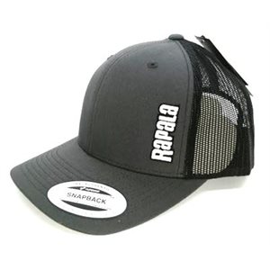 Vertical Hat - Charcoal Grey / Black Mesh