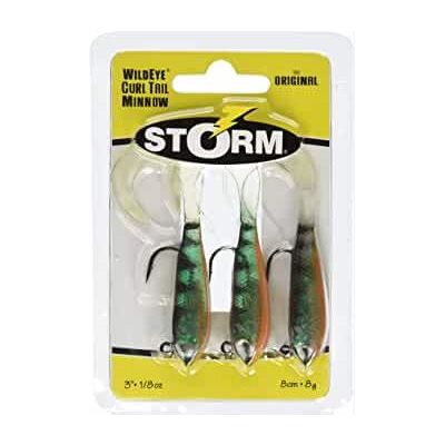 WildEye Curl Tail Minnow 03 Fire Tiger