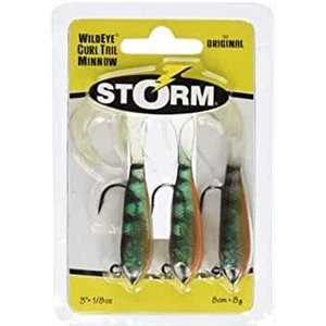 WildEye Curl Tail Minnow 03 Fire Tiger