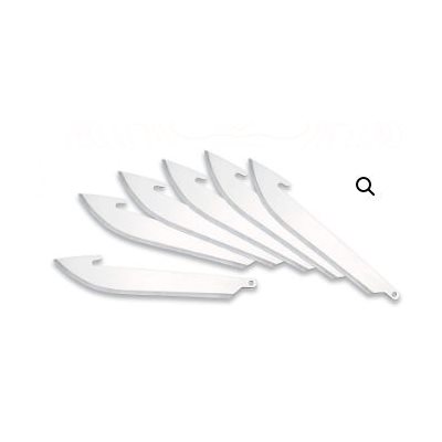 "3.0"" DROP-POINT BLADE PACK |STAINLESS | 6 BLADES"
