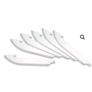 "3.0"" DROP-POINT BLADE PACK |STAINLESS | 6 BLADES"