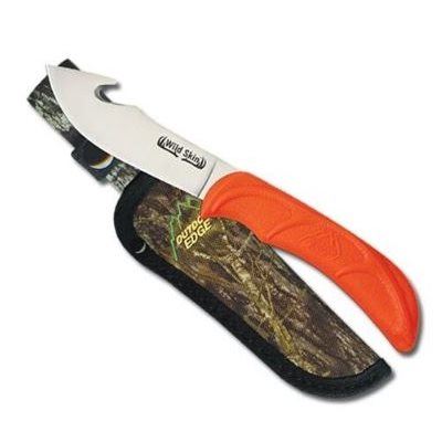 "WILDSKIN | 4.0"" GUT HOOK SKINNER | W / SHEATH "