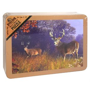 Puzzle in Tin - Deer Scene