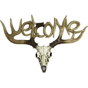 Welcome Plaque - Euro Deer
