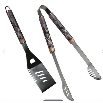 BBQ Tool Set SS 2-Piece - Camo
