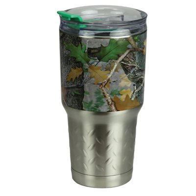 Tumbler 24oz SS - Green Camo