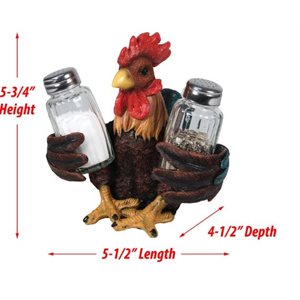 Salt and Pepper Shakers - Rooster