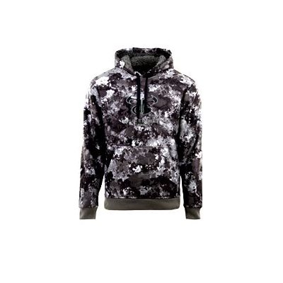 High Pile Fleece Hoodie witH CAMO midnight