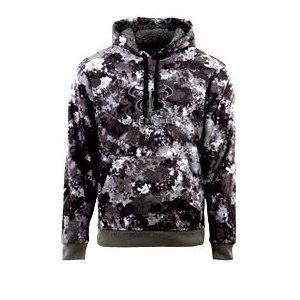 High Pile Fleece Hoodie witH CAMO midnight