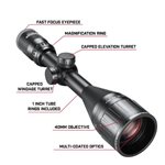 6-18x50 World Class Black Riflescope 30 / 30, w / rings, Hang Bo