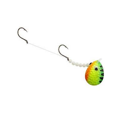 Hammer Time Slow DeathWalleye Spinner FIRE TIGER